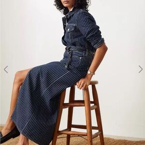 Levi’s Ankle Column Skirt Women’s Size 14 Denim Midi Skirt